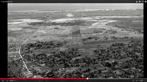 The Minefield look toward the ocean