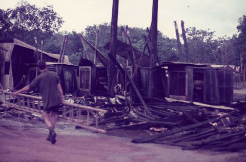 Remains of Power Plant after the fire.