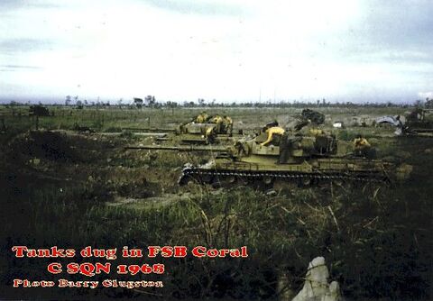 C Sqn. Dug in 1968